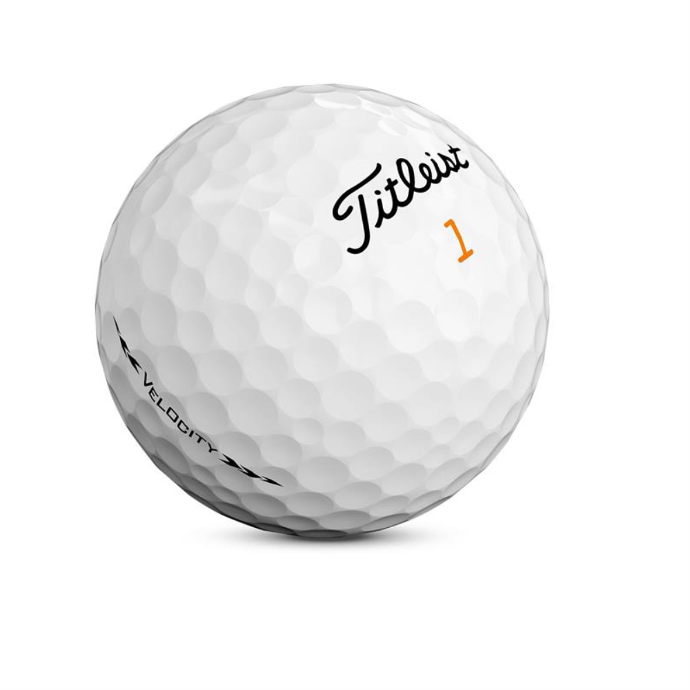 Personalized golf balls Titleist Velocity USA Ready in 25 days